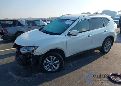 2016 Nissan Rogue Sv z USA, uszkodzony, nr VIN KNMAT2MT7GP621720